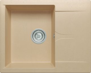 Мойка кухонная Polygran GALS-620 бежевый 444539